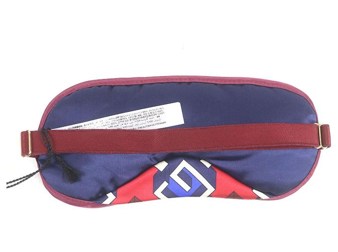 Set da viaggio maschera per gli occhi geometrica G Gucci Rosso - vista 6