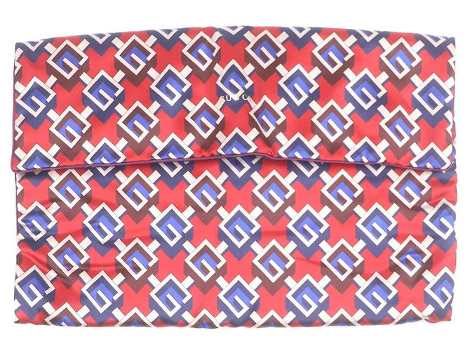 Set da viaggio maschera per gli occhi geometrica G Gucci Rosso - vista 9