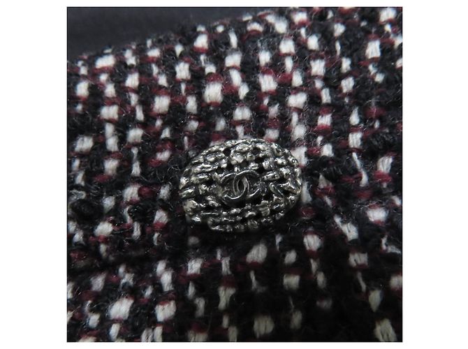 Timeless Falda de lana de tweed Chanel Negro - vista 6