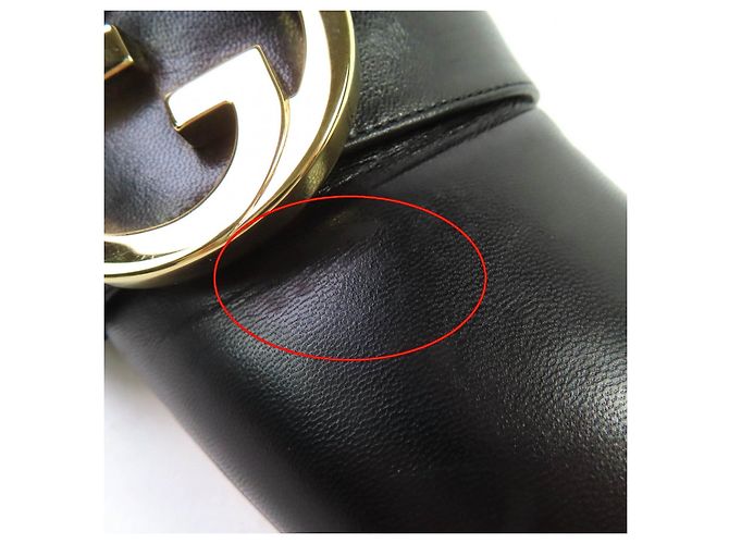 Gucci Interlocking G Mittelabsatz-Pumps Schwarz - Ansicht 12