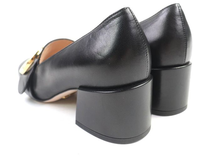 Gucci Interlocking G Mittelabsatz-Pumps Schwarz - Ansicht 7