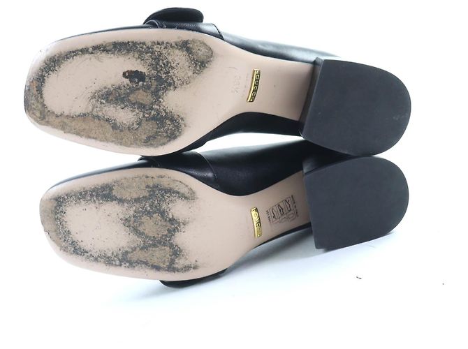 Gucci Interlocking G Mittelabsatz-Pumps Schwarz - Ansicht 8