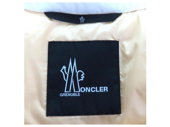 Chaleco de Plumas Moncler Grenoble SORAPIS Blanco Blanco roto - vista 8