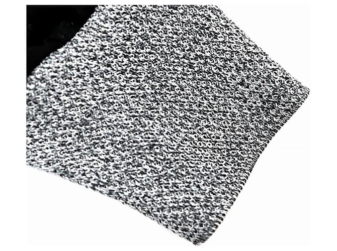 Timeless Suéter de chiffon con botones Coco Chanel Castaño Negro - vista 5