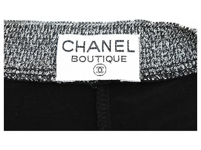 Timeless Suéter de chiffon con botones Coco Chanel Castaño Negro - vista 6