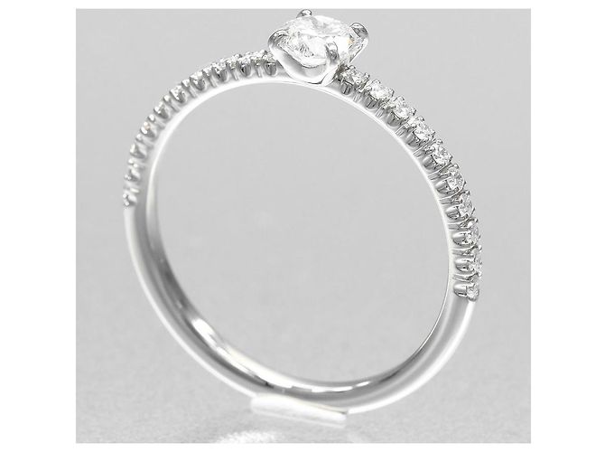 Etincelle de Cartier Diamantring aus Pt950-Platin, Größe 7 Silber - Ansicht 3
