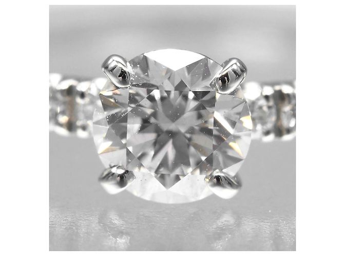 Etincelle de Cartier Diamantring aus Pt950-Platin, Größe 7 Silber - Ansicht 5