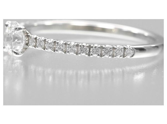Etincelle de Cartier Diamantring aus Pt950-Platin, Größe 7 Silber - Ansicht 7