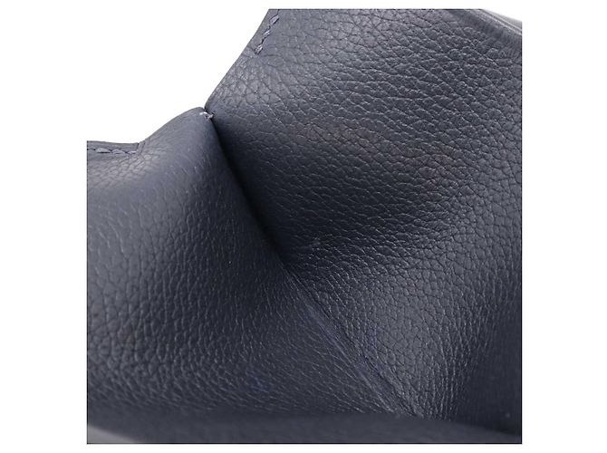 Hermès MC2 Newton Leather Card Case Blue Navy blue - view 5