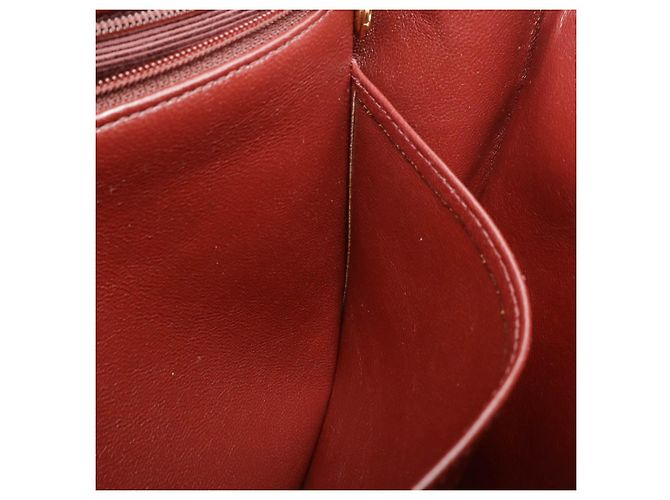 Mochila de cuero de jersey de algodón matelassé de Chanel Negro - vista 7