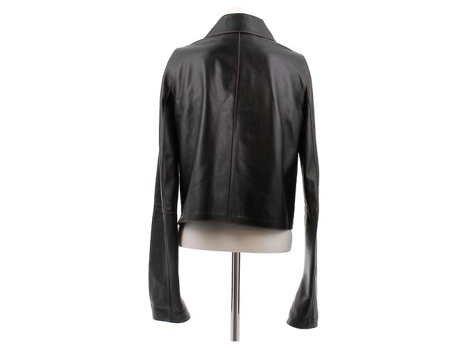 Loewe Lederjacke in Schwarz Größe 34 - Ansicht 2