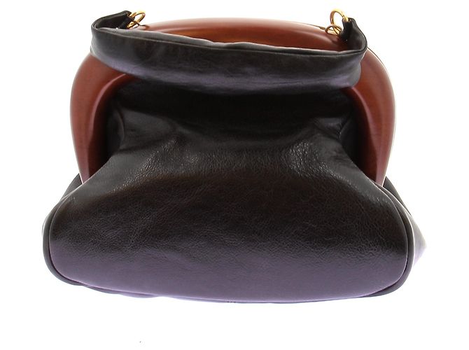Borsa a mano Sportmax in pelle nera Nero - vista 2