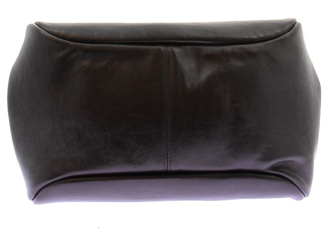 Borsa a mano Sportmax in pelle nera Nero - vista 7