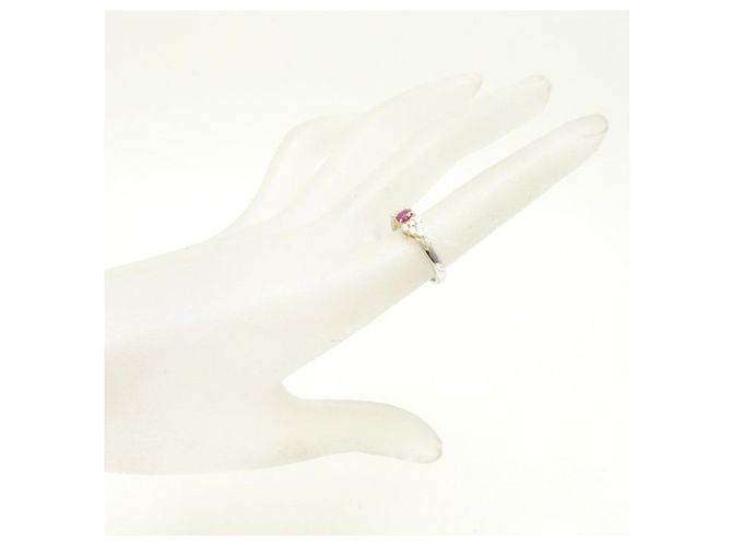 Céline Celine 18K Gold- und Platinbandring Gelb - Ansicht 3