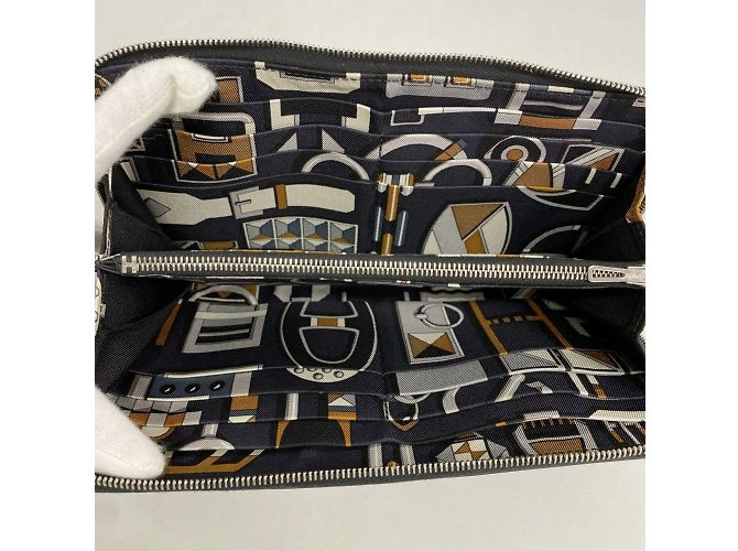 Hermes Hermès Azap Long Silk Wallet Black - view 3