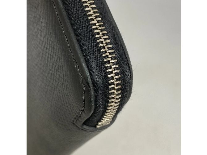 Hermes Hermès Azap Long Silk Wallet Black - view 5