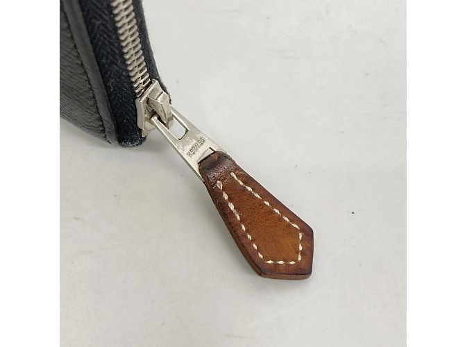 Hermes Hermès Azap Long Silk Wallet Black - view 7