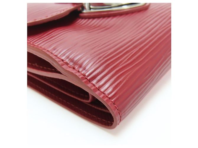 Portafoglio Joy Tri-fold Louis Vuitton Rosso - vista 10