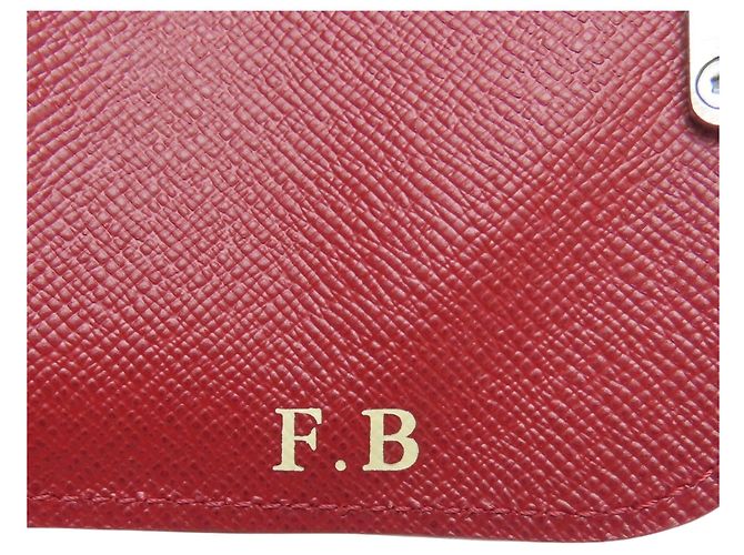 Portafoglio Joy Tri-fold Louis Vuitton Rosso - vista 16