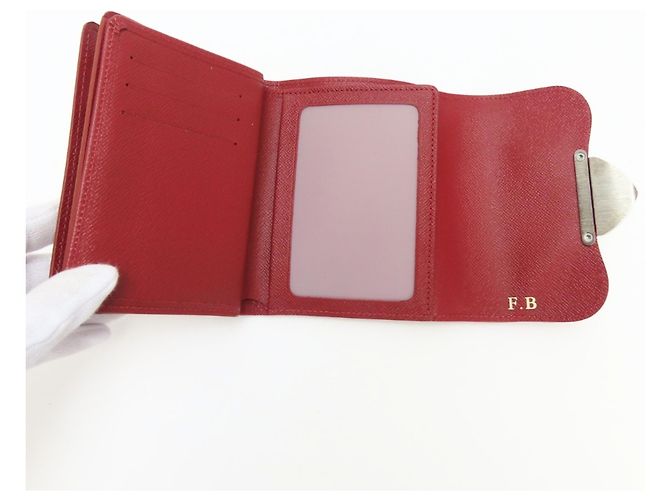 Portafoglio Joy Tri-fold Louis Vuitton Rosso - vista 17