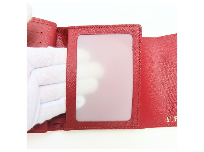 Portafoglio Joy Tri-fold Louis Vuitton Rosso - vista 18