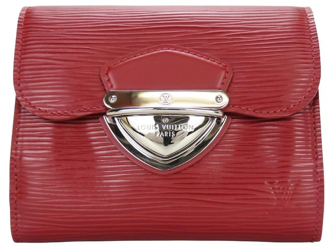 Portafoglio Joy Tri-fold Louis Vuitton Rosso - vista 2