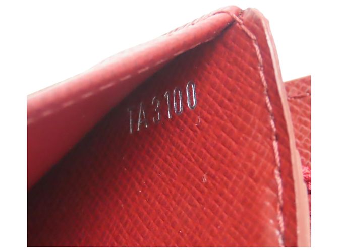 Portafoglio Joy Tri-fold Louis Vuitton Rosso - vista 20