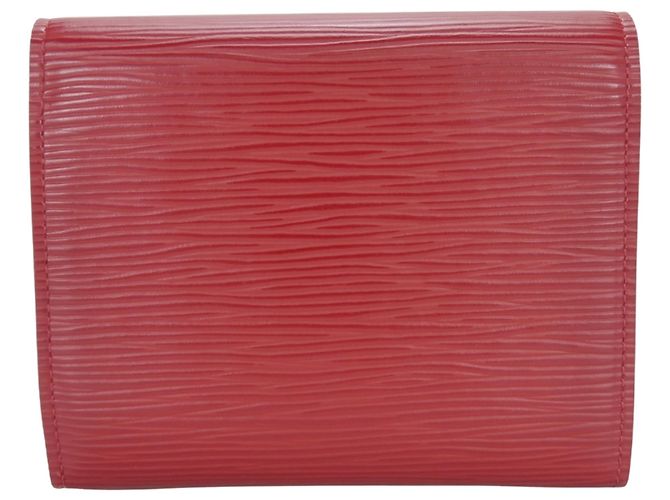 Portafoglio Joy Tri-fold Louis Vuitton Rosso - vista 3