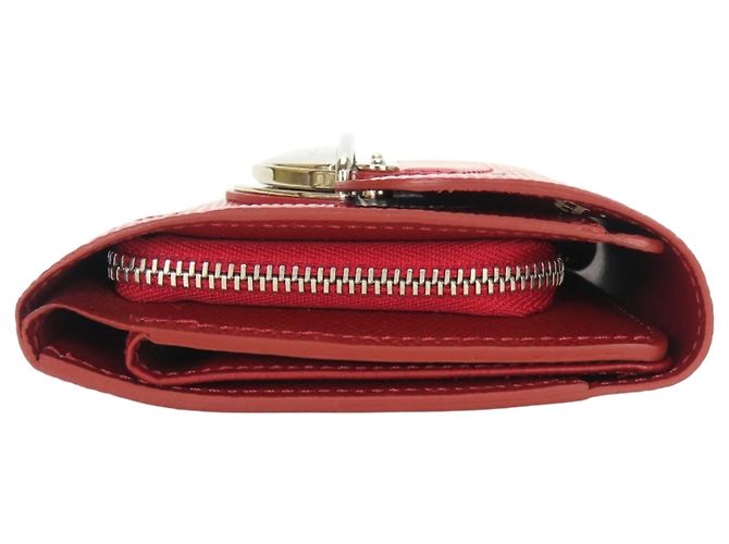 Portafoglio Joy Tri-fold Louis Vuitton Rosso - vista 4