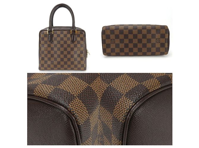 Borsa Brera Louis Vuitton Marrone Damier ebene - vista 5