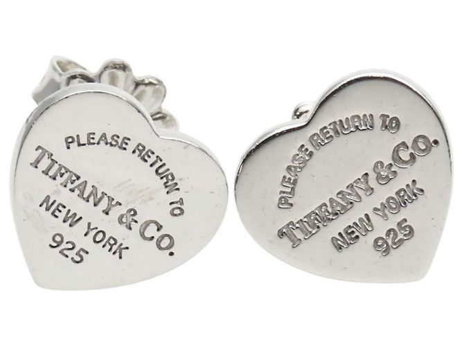 Orecchini in argento sterling 925 Tiffany & Co. Return to - vista 2