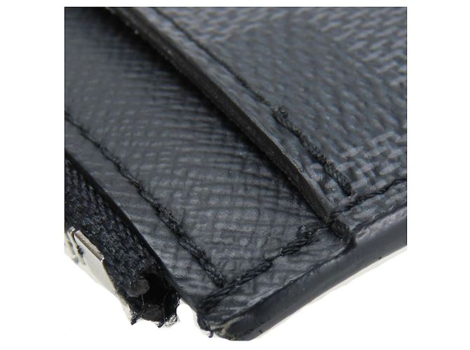 Louis Vuitton Damier Graphite Business Card Case Brown Black - view 8