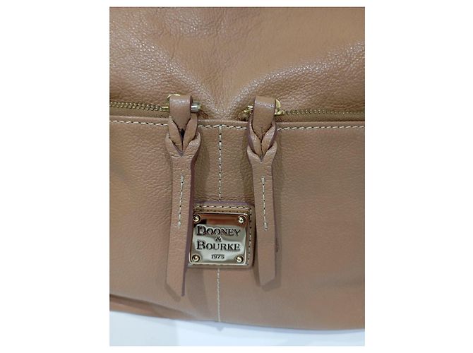 Borsa in pelle Dooney & Bourke Beige - vista 2