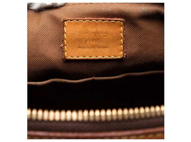 Louis Vuitton Brown Monogram Palermo PM - view 5