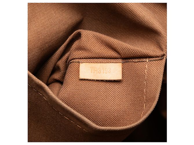 Louis Vuitton Brown Monogram Palermo PM - view 6