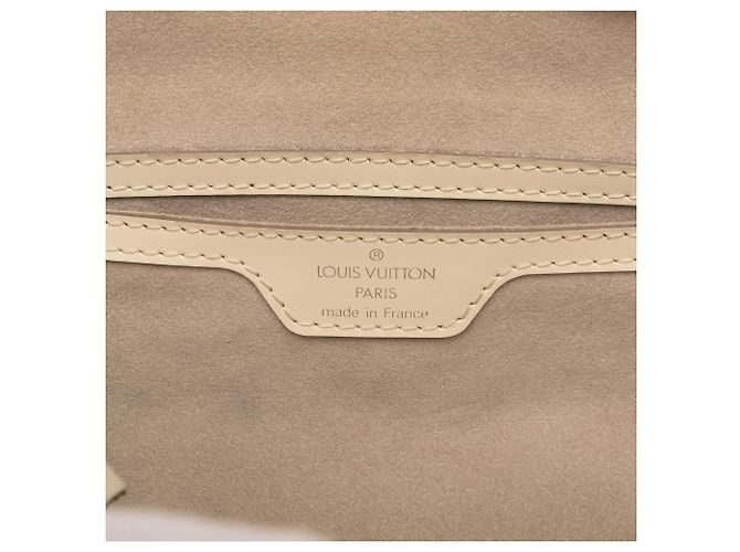 Louis Vuitton Soufflot Epi Bianco - vista 5