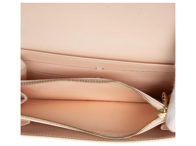 Cartera Sarah en Vernis Monogram Marrón Louis Vuitton Castaño Beige - vista 4