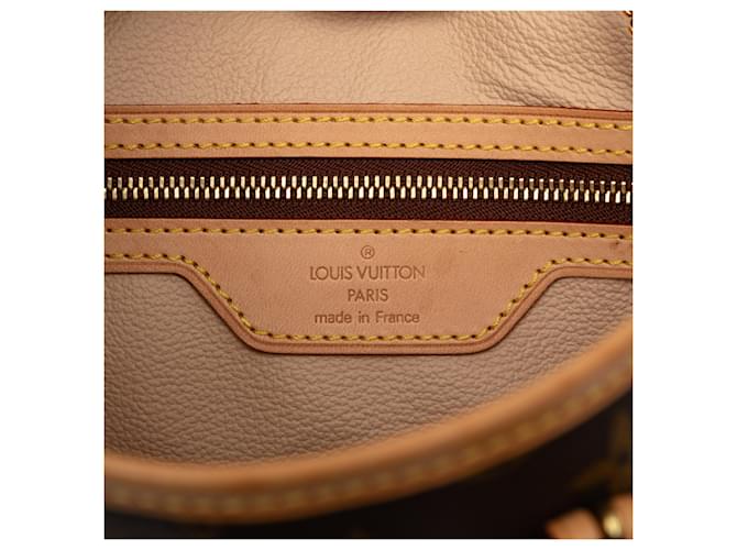 Bucket Secchiello Petit Monogramma Marrone Louis Vuitton - vista 5