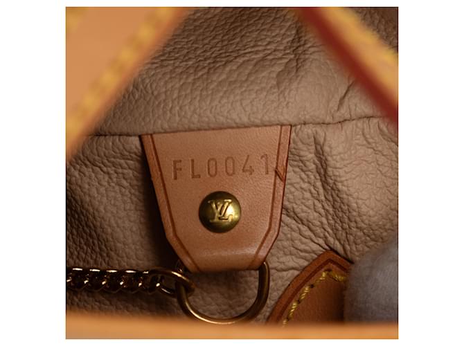 Bucket Secchiello Petit Monogramma Marrone Louis Vuitton - vista 6