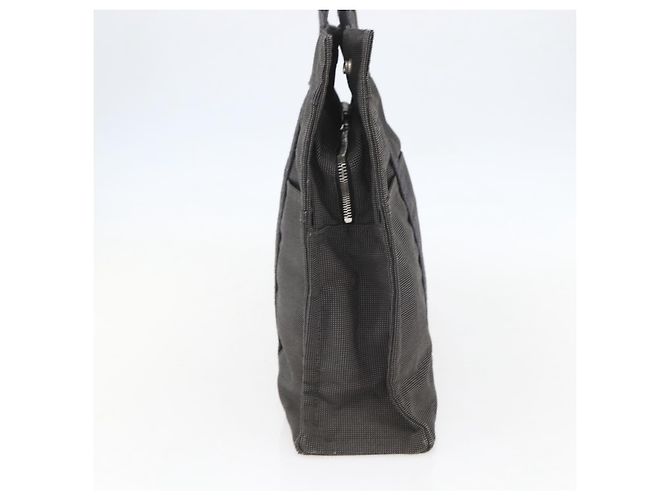 Borsa Fourre-tout Herline in tela Hermès Marrone - vista 3