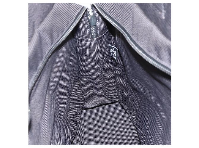 Borsa Fourre-tout Herline in tela Hermès Marrone - vista 6