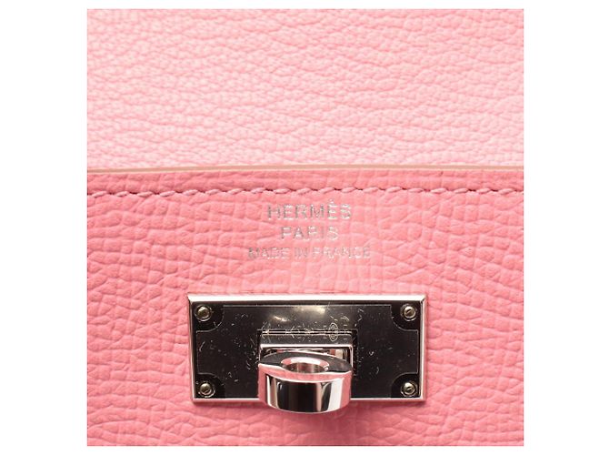 Clutch Bag Kelly Pocket To-Go di Hermès Rosa - vista 4