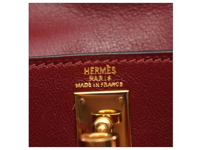Zaino Hermès Kelly Ad PM Bordò - vista 4