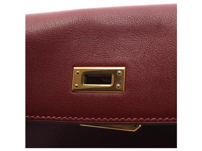 Zaino Hermès Kelly Ad PM Bordò - vista 6