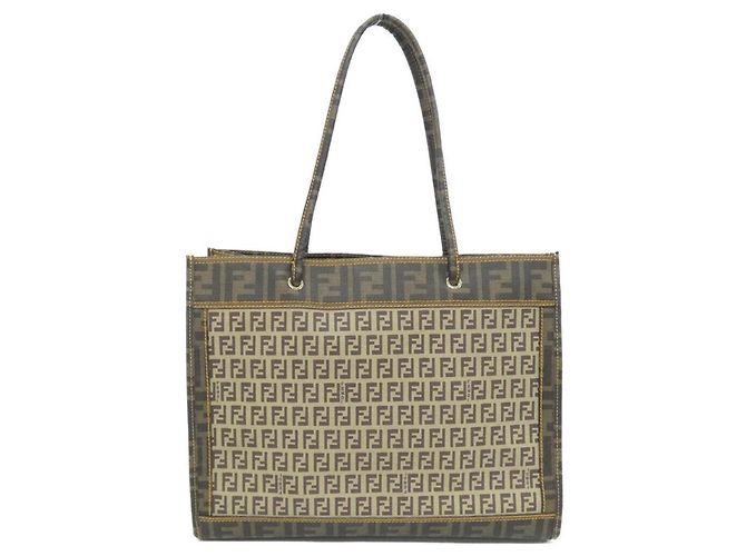 Borsa Fendi 8BH183 ZK9 Beige - vista 2