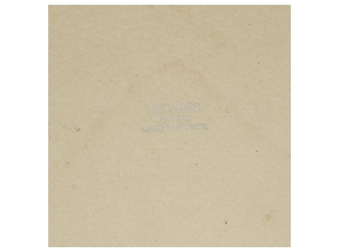 Borsa tote Hermès Picotin PM in pelle Taurillon Clémence Bianco - vista 9