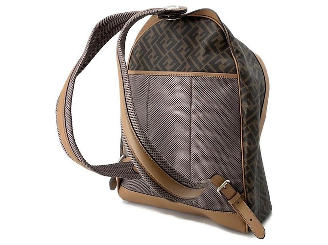 Fendi Zucca Chiodo Diagonal Rucksack - Ansicht 2