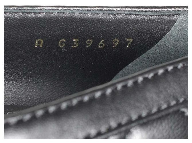 Mocassini Chanel in pelle di agnello trapuntata nera, Nero - vista 9