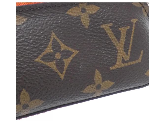 Louis Vuitton Monogram Truth Elisabeth Stiftetui Braun Pink - Ansicht 5
