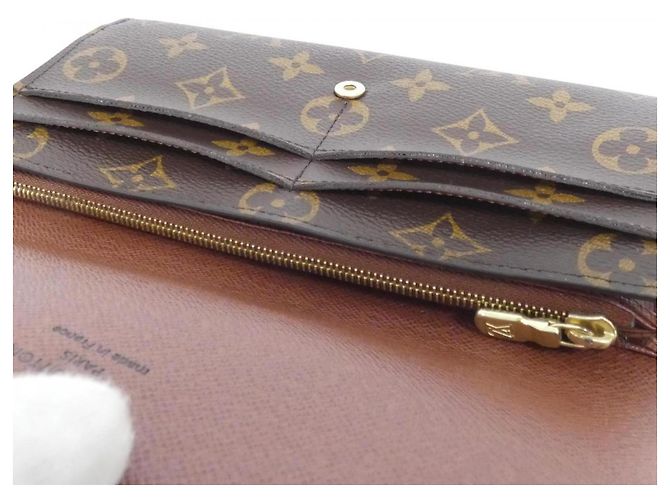 Portafoglio Sarah M60531 Monogramma Louis Vuitton Marrone - vista 5